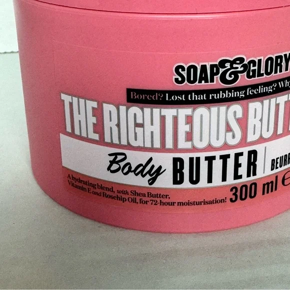 Soap & Glory Original Pink The Righteous Butter Moisturizing Body Butter Rose - Picture 3 of 8